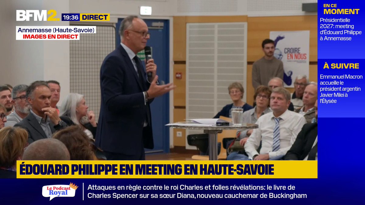Narcotrafic : Édouard Philippe, qui plaide pour un "choc d'efficacité pénal", veut "appliquer des dispositions pour l'instant réservées aux terroristes" #BFM2