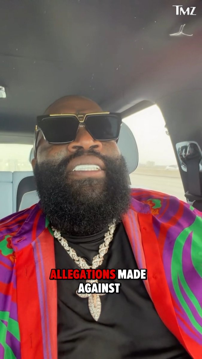 🚨 Rick Ross has been released following his arrest on battery charges.