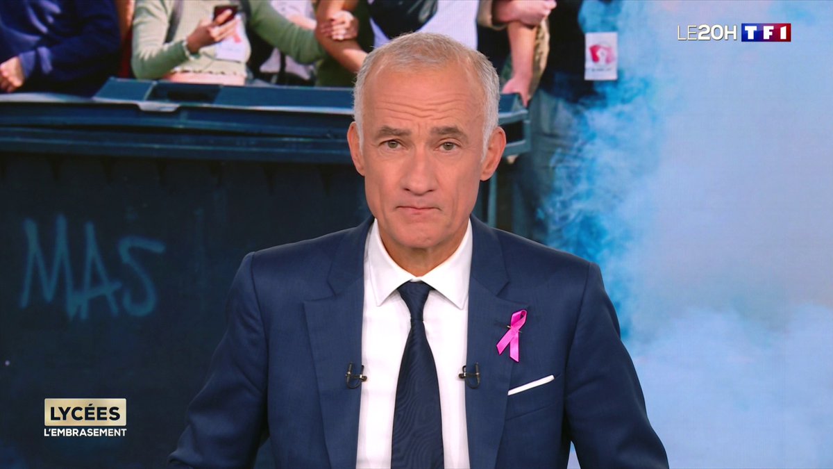 🔴 Lycées : face aux violences quelles sont les règles d'intervention pour les CRS et policiers ? ➡️ Nous avons suivi une commissaire de police. 📺 #LE20H de TF1 présenté par Gilles Bouleau