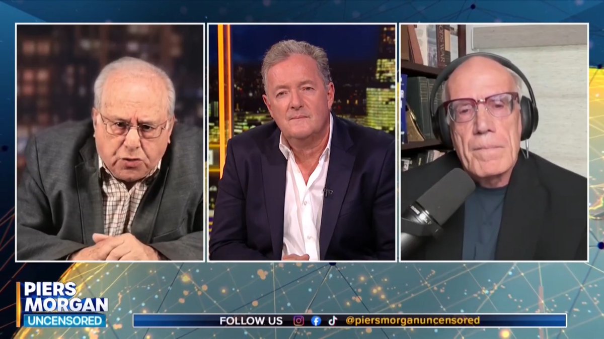 "Are we having an analysis of socialism on the personal property of two people?!" Richard Wolff challenges Victor Davis-Hanson as he brings up the personal wealth of people like Hasan Piker. Watch more 👇 📺 Piers Morgan | Victor Davis Hanson | Richard D. Wolff