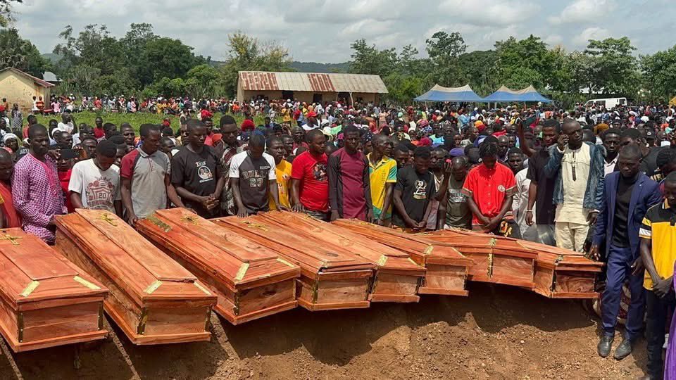 Children are being killed 💔 Women are being slaughtered 😭 Men are gruesomely murdered 💔 Catholic Priests are being kidnapped and killed 💔😭 Christians are being tortured and persecuted 💔💔 Innocent citizens are suffering and dying 💔💔 The Nigerian government is silent