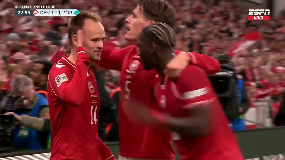 🇩🇰🎯 QUÉ BELLEZA DE DAMSGAARD PARA EMPATARLO, POR FAVOR.