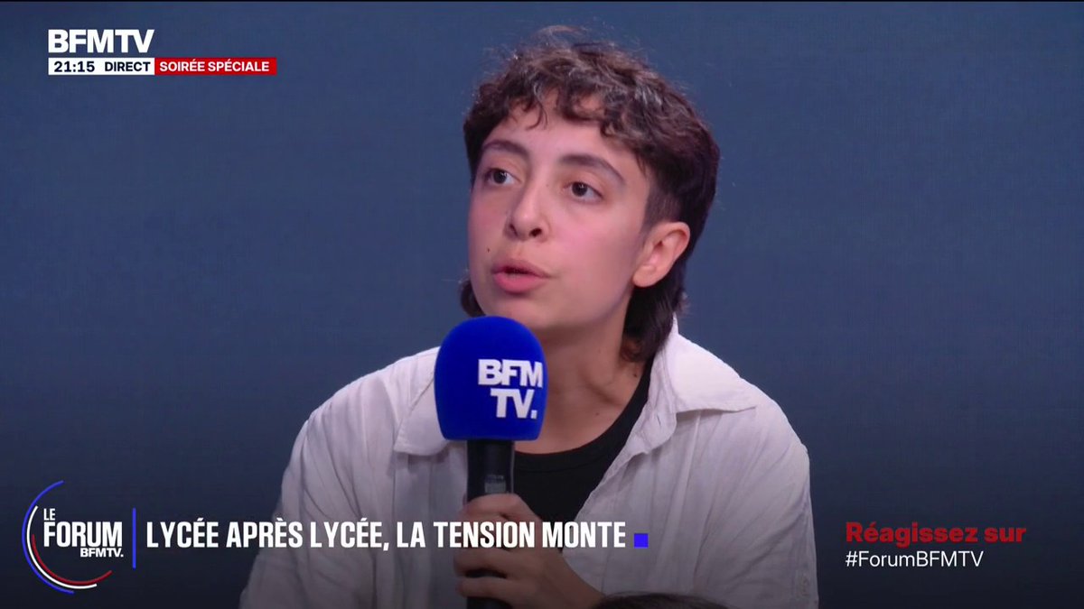 Colère étudiante: "C'est le résultat de 10 ans de politique macroniste", estime Lenna, étudiante et représentante de l’Union Étudiante #FORUMBFMTV
