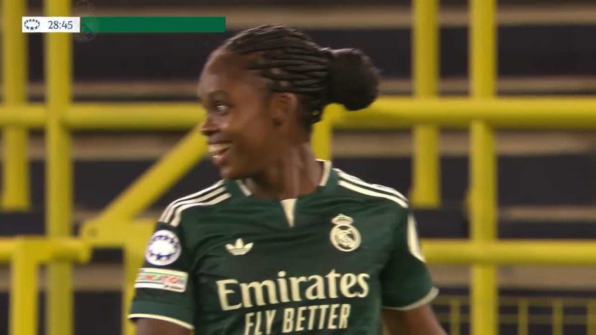 ¡PRENDIÓ LA MOTO Y NADIE LA PODÍA FRENAR! Tremenda corrida de Linda Caicedo para ingresar al área y cruzarla en el 1-0 de Real Madrid vs. Manchester City. 📺 Toda la #UWCL por ESPN en el Plan Premium de #DisneyPlus