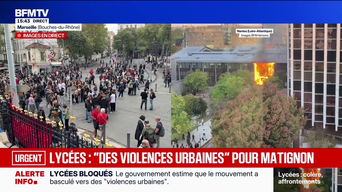 Les lycéens répondent aux menteurs du gouvernement qui les accuse d’être trop cons pour penser par eux-mêmes
