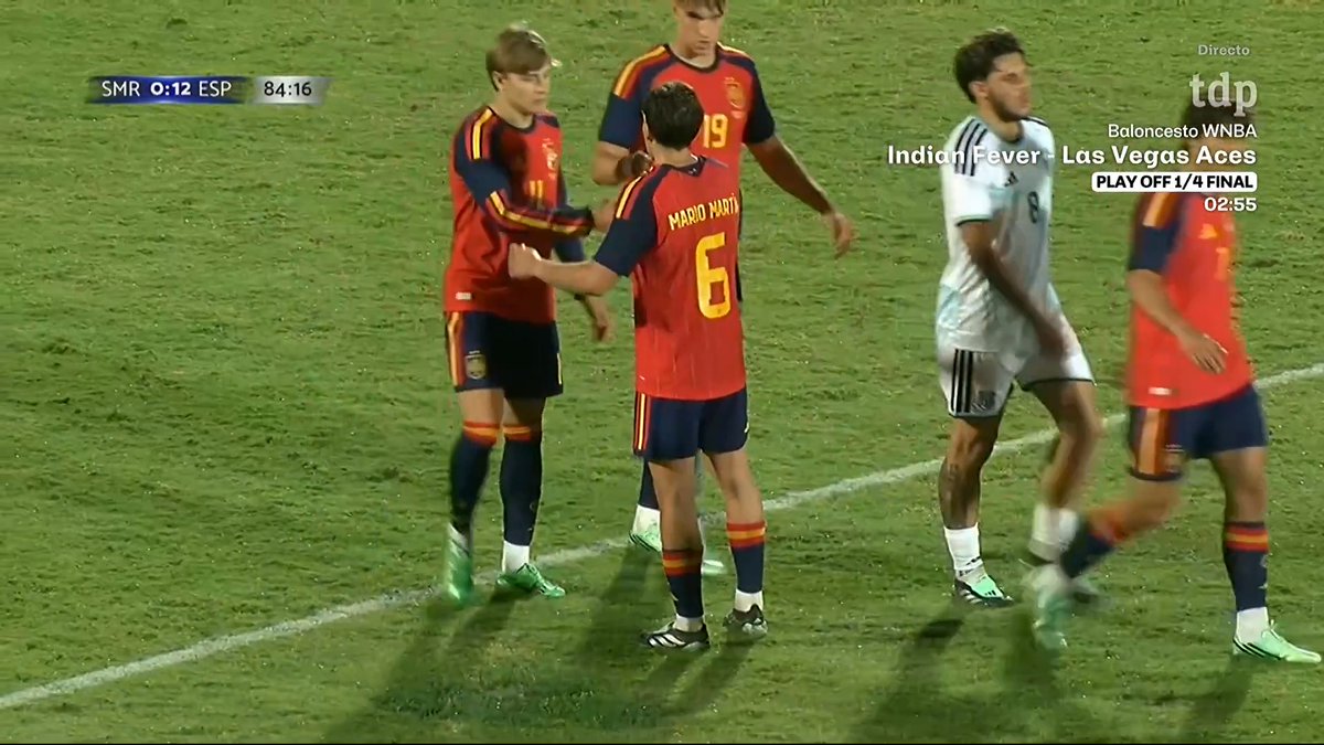 ⚽️ Mario Martín pone el 0-12 🇸🇲 - 🇪🇸 EN DIRECTO en Teledeporte y RTVE Play