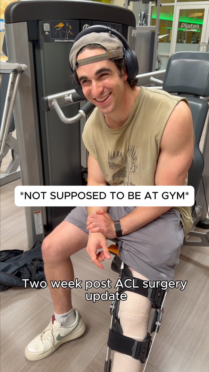 Broke my leg. Not my spirit. 💪🏻🔥