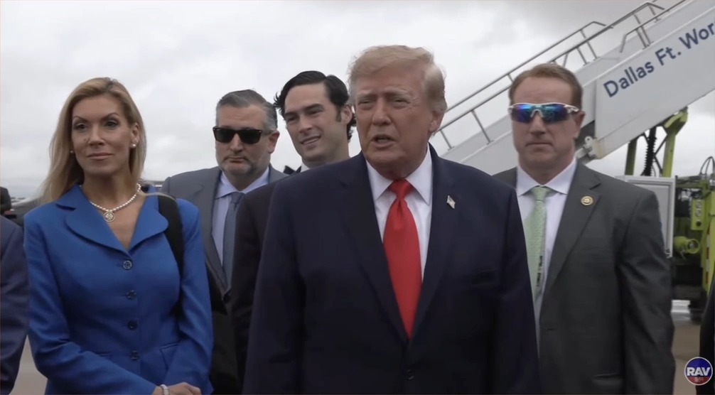 Q: What's your economic message today? Trump: We have the best numbers of any president in history