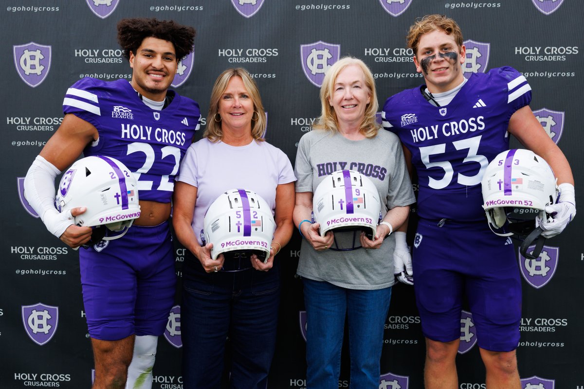 Juniors Ron Burton and Will Miller have been selected as the recipients of the McGovern Scholarship, which is awarded to two walk-on student-athletes annually in honor of Varsity Club Hall of Famers Jack McGovern '80 and Bill McGovern '85 💜 #GoCrossGo
