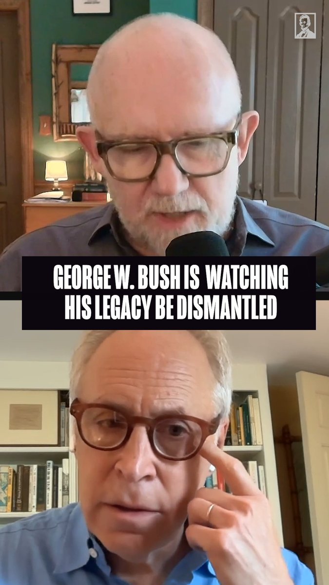 Bush gave us ‘you’re either with us or against us’. Now it matters, where is he? Watch the full LP podcast with Rick Wilson and Jacob Weisberg here: