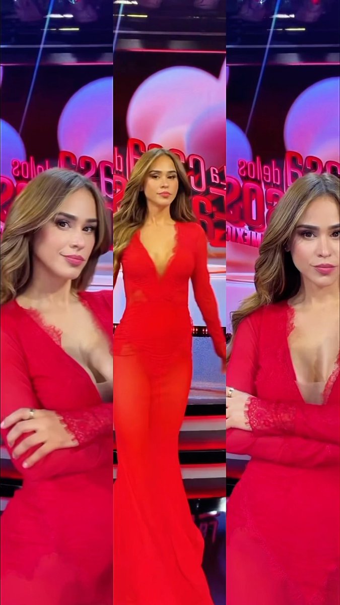 Wow con la modelo que eres Yanet, el rojo te va muy bien…❤️🫦 Yanet García
