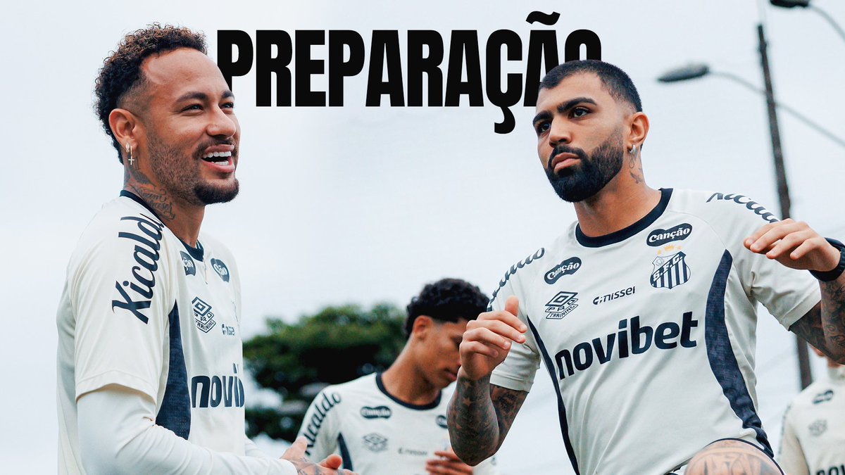 Prontos para o clássico! ⚪️⚫️