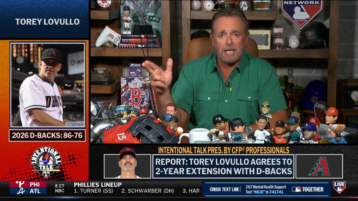 Torey Lovullo reportedly agreed to an extension with the D-backs! The crew discusses the move and what it means for Arizona. Siera Santos | RyanDempster | Kevin Millar