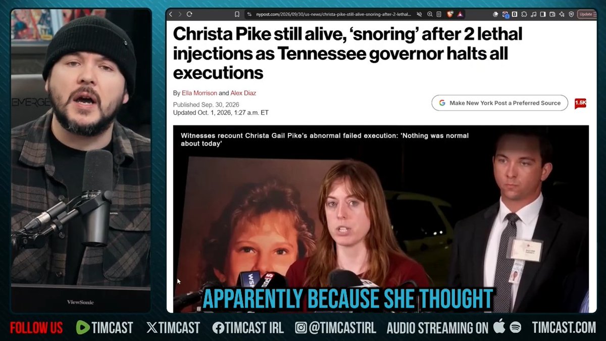 The Lindsay Clancy supporters seem to be flocking to the case of Christa Pike. They are defending a woman who committed a brutal murder. They want her exonerated. They're arguing women can't be held accountable for their actions because of "trauma." This problem is only getting worse.