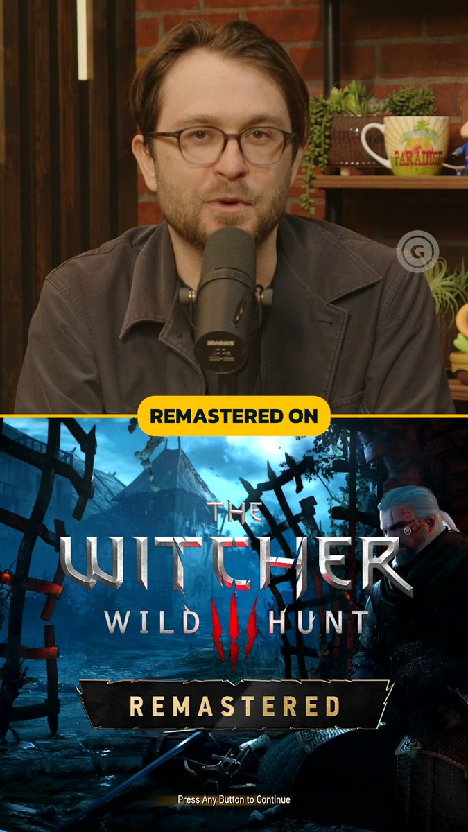 It turns out you can claim a free copy of The Witcher 3 Remastered as long as you have access to the original cartridge 🐺