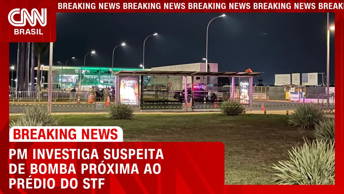 Suspeita de bomba próxima ao prédio do STF; assista #CNNPrimeTime