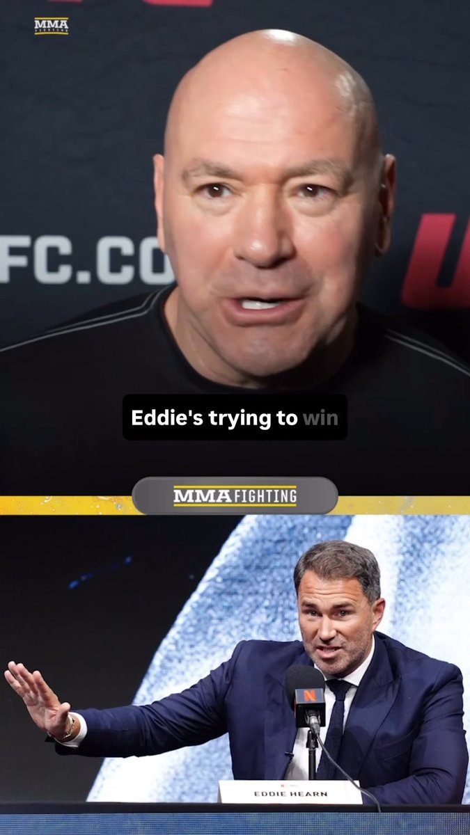 Dana White SOUNDS OFF on Eddie Hearn’s “victory” comments from the #FuryJoshua press conference: "He’s out of his mind. He's incredibly delusional."