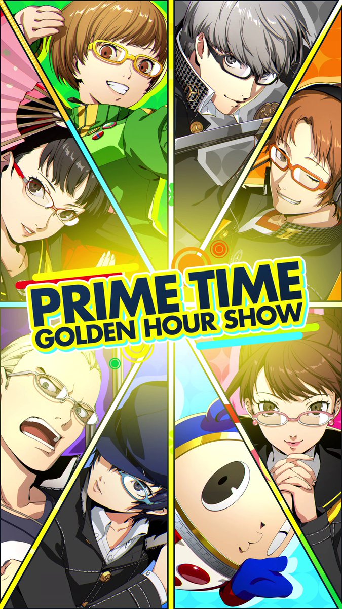 in our contagiourous era 🎶 🎼 Prime Time Golden Hour Show, Persona 4 Revival