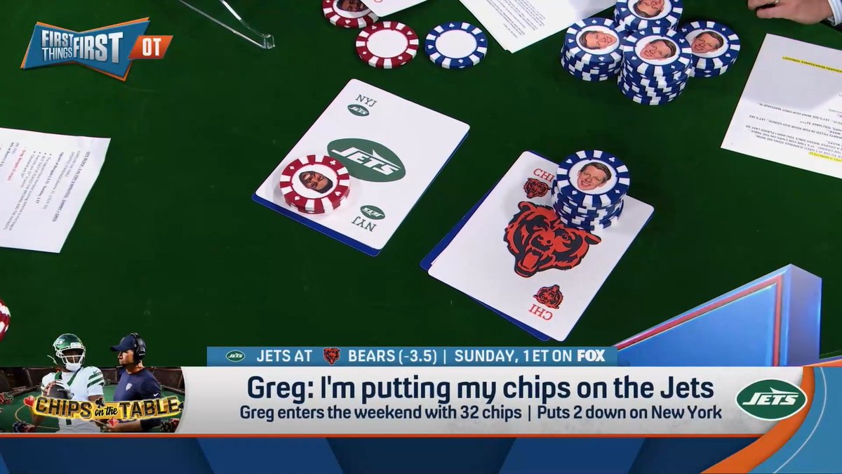 .Danny Parkins is putting 7 chips on Ben Johnson and the Chicago Bears to beat the Jets 👀 “I think it’s gonna be Tyson Bagent. And I think that Ben Johnson wins the game and on Monday is the favorite in Vegas for Coach of the Year.”