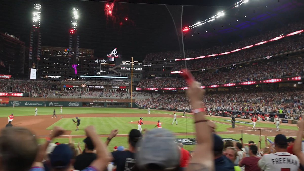 Early fireworks in Atlanta 💥