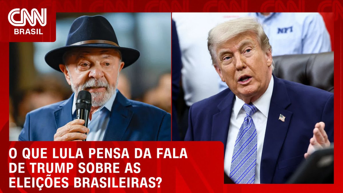 Por Jussara Soares → Governo Lula vê Trump à espera do 1º turno; assista #CNNPrimeTime