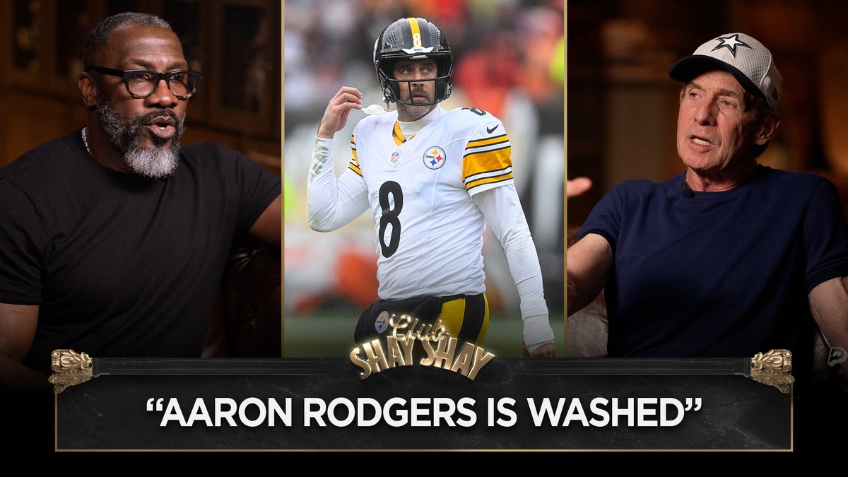 "Aaron Rodgers is washed. He's done. He's lost his nerve, too much athletic ability and mobility. He can still fling it and wing it, he's got the greatest quarterback style we've ever seen. Since he left Green Bay, it's just down, down, down, down." - Skip Bayless