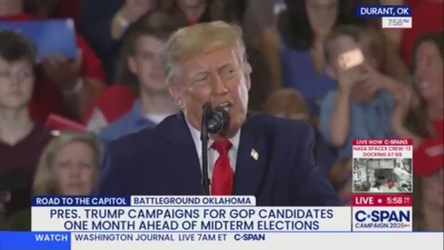 Trump claims James Talarico is a "vagun" who "goes to the back of the tent and throws up" every time he has meat