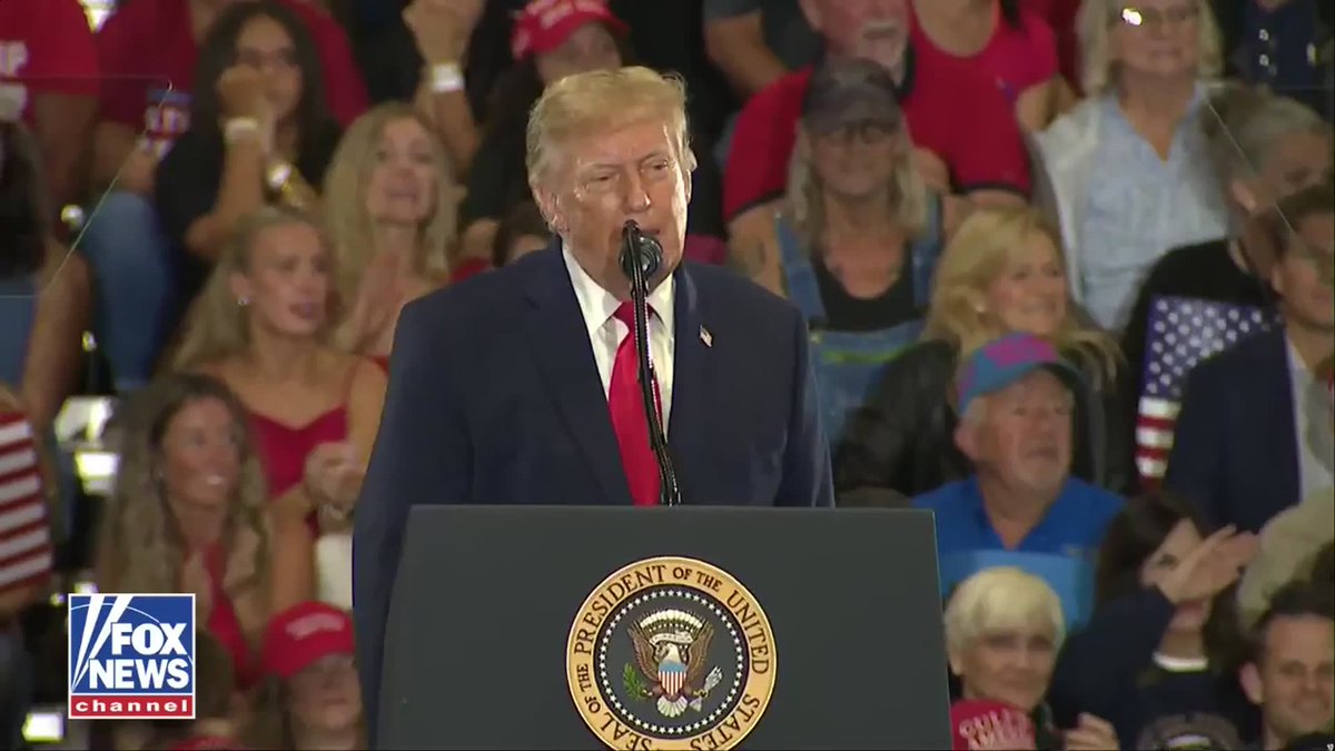 Trump spots Enes Kanter Freedom in the Durant, Oklahoma crowd and puts the former NBA big man’s WNBA campaign in the spotlight. ⠀ “This guy is a monster,” Trump says, before joking that Freedom “dreams of playing against women.” ⠀ The 6-foot-10 former Oklahoma City Thunder player has declared for the WNBA draft as part of a broader campaign challenging the league over its eligibility rules. There’s more behind Freedom’s WNBA push than the moment onstage.