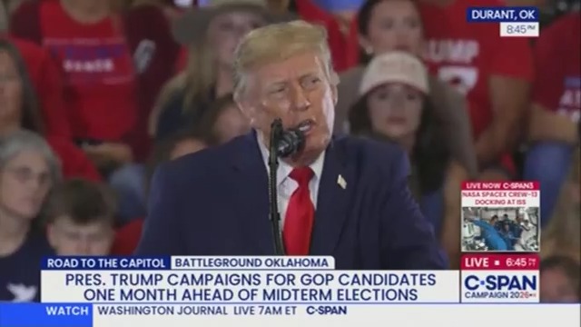 Trump on Iran: "They were nuclear and drug. They were doing drugs but they were doing the nuclear. But these drug factories slash nuclear factories were hit so hard."