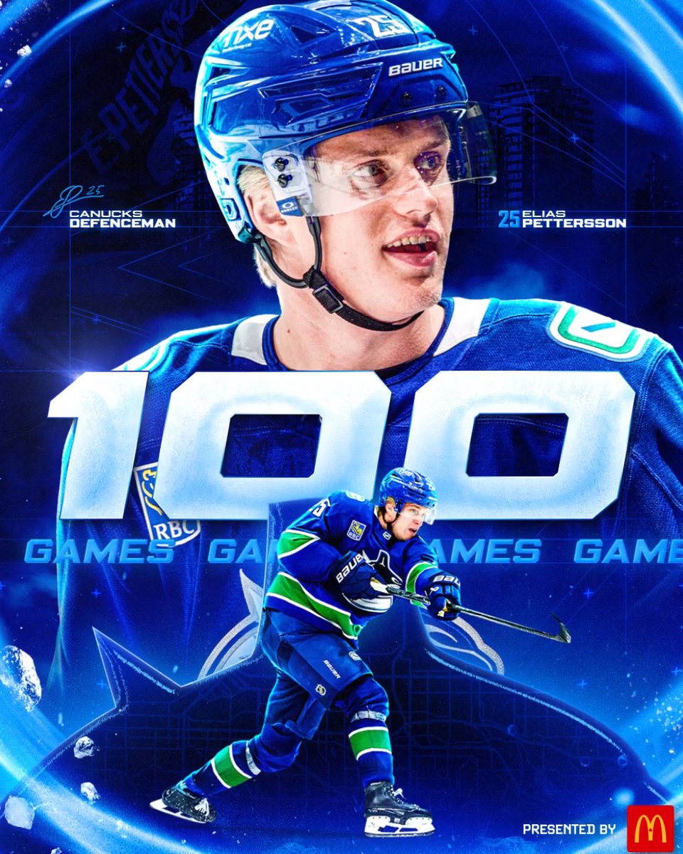 D-Petey hits 💯! #Canucks | McDonald's 🇨🇦