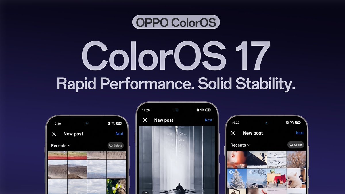 Same gallery. A smoother flow. With the new Laminar Flow Engine, ColorOS 17 makes gallery loading faster and more fluid than on ColorOS 16. A small detail, but one you can feel. More to come this October. #OPPOColorOS17