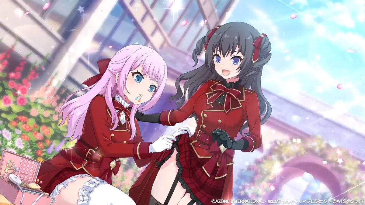 【「継承のプリズムパレット開催記念ガチャ」新★5メモリア紹介✨】 『ライバルで、ともだち』(1/2) #横田悠夏 の衣装付メモリア登場！特殊範囲メモリア✨️ レギオンマッチスキルは、敵1～3体に特殊特大ダメージを与え、敵のSp.DEFと火属性防御力・水属性防御力を大ダウンさせる✨️ #ラスバレ