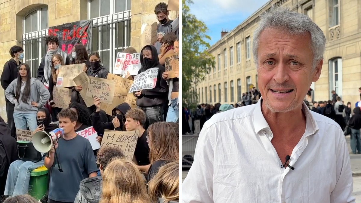 BBCニュース - フランス各地の高校で生徒たちが抗議、学校封鎖も 何を求めているのか