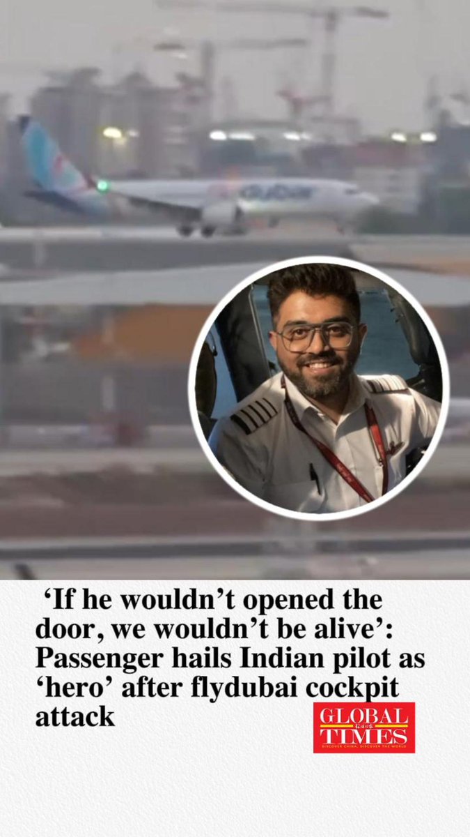 โIf he wouldnโt open the door, we wouldnโt be alive.โ In an interview with RT India, flydubai passenger Almog Italie recalled how wounded #Indian captain Smit Machchhar managed to open the cockpit door and call for help during the attack on the #Dubai-#TelAviv flight, after which passengers and crew rushed in and overpowered the attacker.