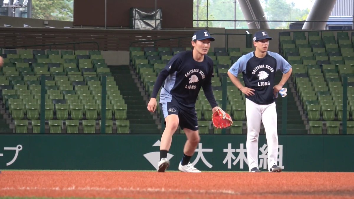 レギュラーシーズンホーム最終戦で華麗な好守をみせた #源田壮亮 選手! 次の試合に向け、黙々と守備練習に取り組んでいます! #seibulions #打破 #圧倒的至近距離 #最後まで喰らいつけ