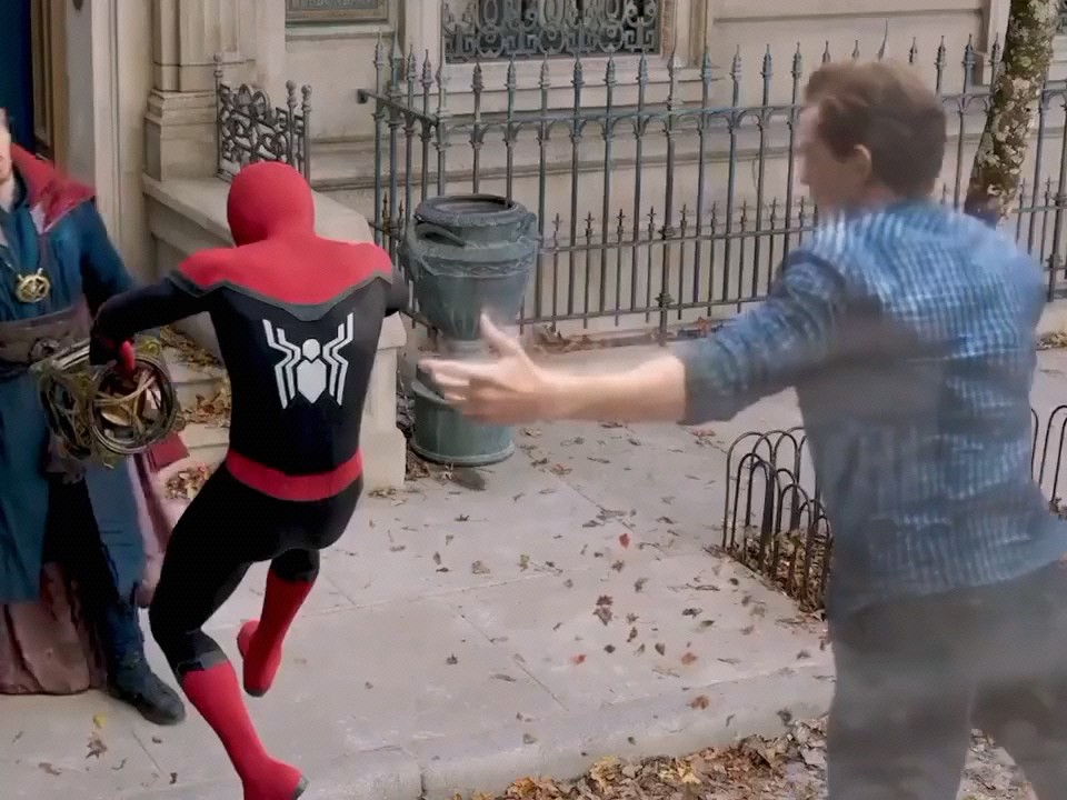 Only spiderman can do this