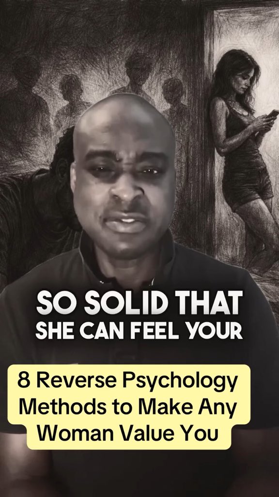 If a woman doesn't value or respect you, that's because you enabled it at the start. A woman will test your boundaries to stay in control of the relationship. Treat her exactly as she deserves and reward only good behavior. Never beg a woman to stay in your life. Men who knows how to use reverse psychology on woman will always stay ahead of her.