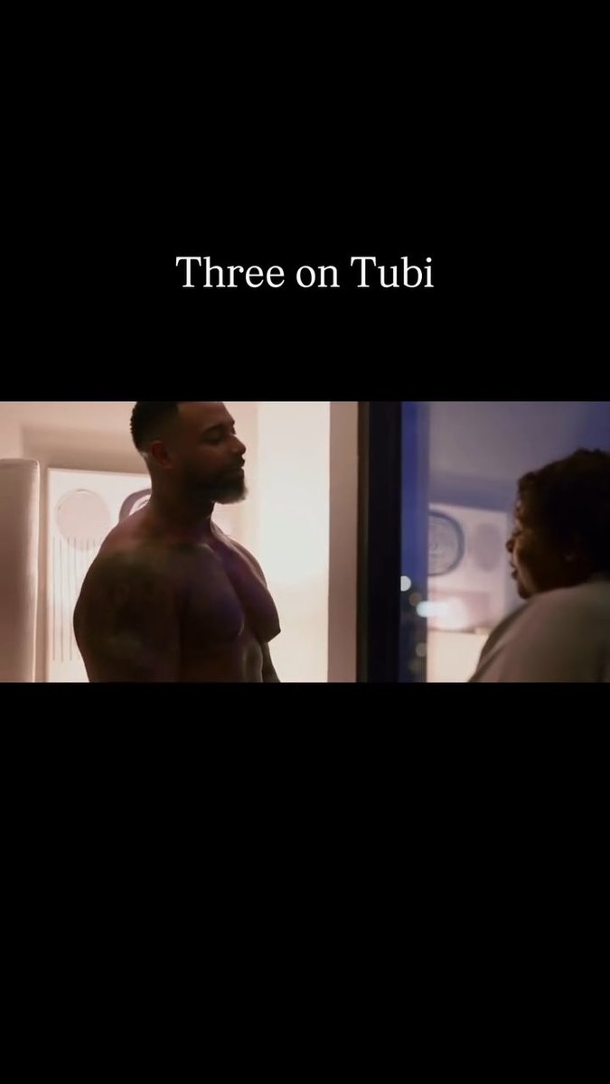 “I love you just the way you are." 🥺❤️ The movie THREE on Tubi follows Tiffany and Jayson, a couple whose lives spiral out of control after a requested threesome with a best friend turns into a messy web of jealousy and betrayal. Before the chaos, there is a raw moment early on that hits close to home. Tiffany opens up about her body insecurities and her desire for cosmetic surgery. Jayson immediately pulls her close, reassuring her that he loves her exactly as she is and that she doesn't need to change a thing. It’s the validation every woman hopes for, but Tiffany still struggles to believe it. The bitter irony of his words makes the scene stick with you, especially given the madness that follows