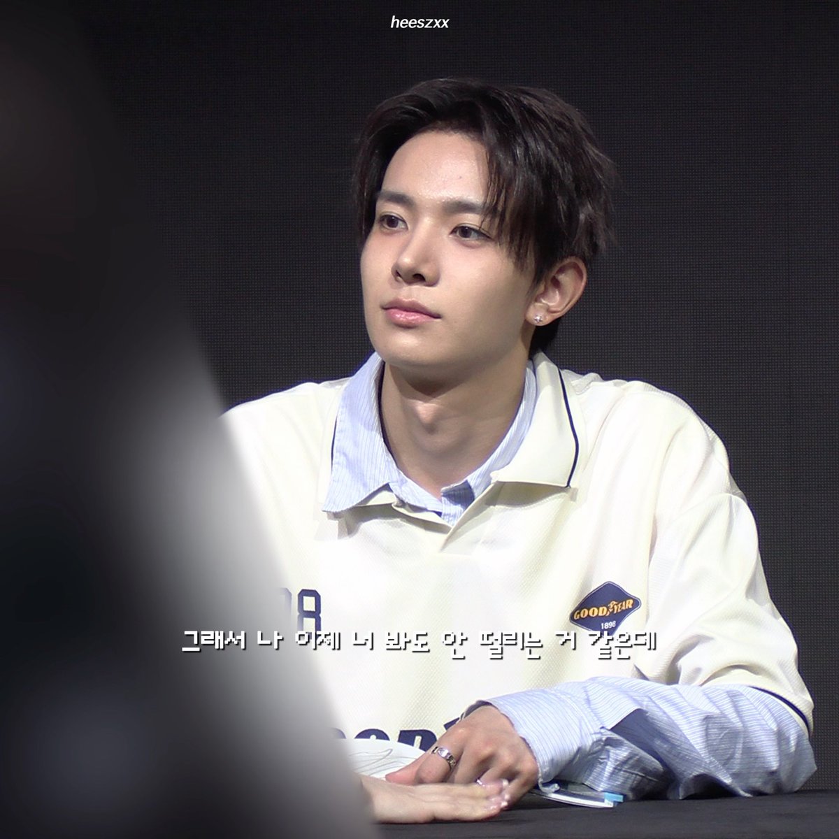 he plays too much 😭 👤 we've met many times during these promotions, right? 🦌 yes! 👤 so i don't think i get nervous when i see you anymore...try to make me tremble 🦌 really? 👤 make my heart race! 🦌 *gets closer to them* what? oh, are you nervous?