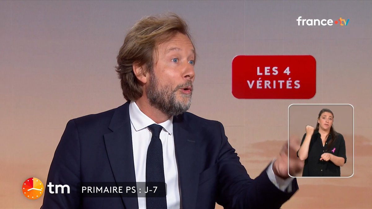 🗣️ "Raphaël Glucksmann est le mieux préparé et le plus sincère." 🔴 Boris VALLAUD, président du groupe socialiste à l’Assemblée nationale et député des Landes, justifie son soutien à Raphaël Glucksmann à la primaire de la gauche. #Les4Vérités