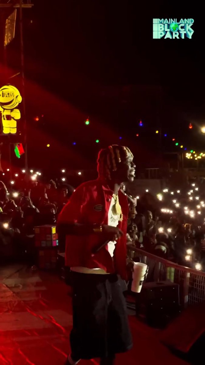 🚨Seyi Vibez performing “GTA” at Mainland Block Party, Lagos Last Night 🤩🔥
