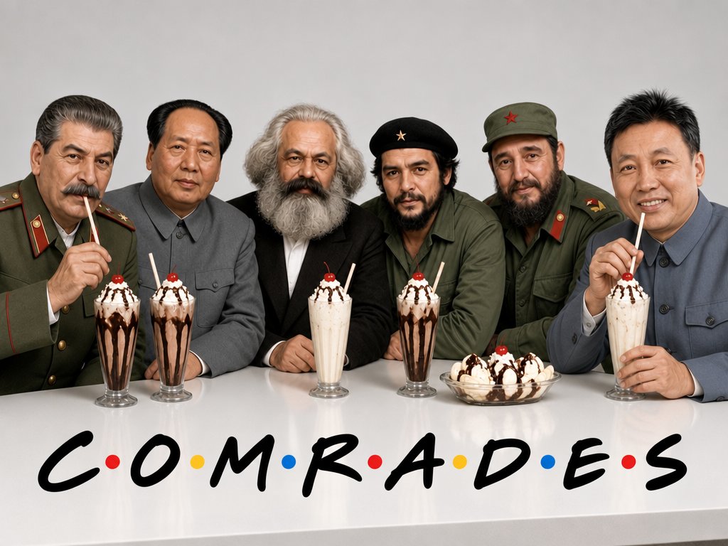"Friends" version communiste Épisode 2️⃣ Un autre dictateur rejoint la bande...