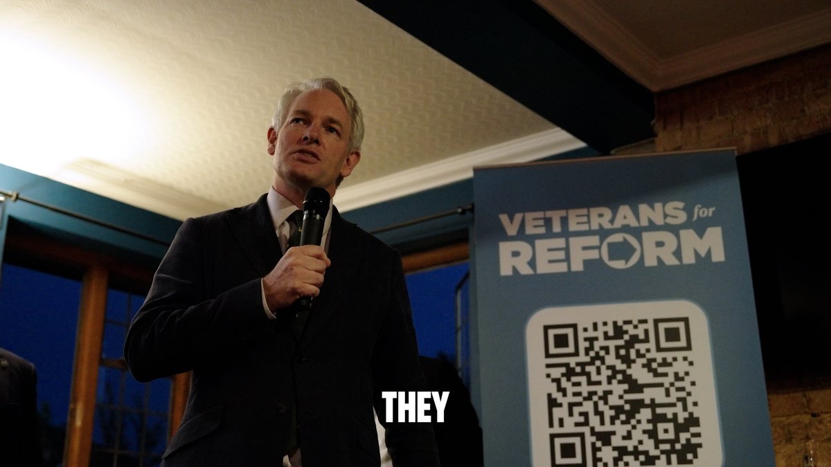 Reform UK will always stand up for our veterans. 🇬🇧