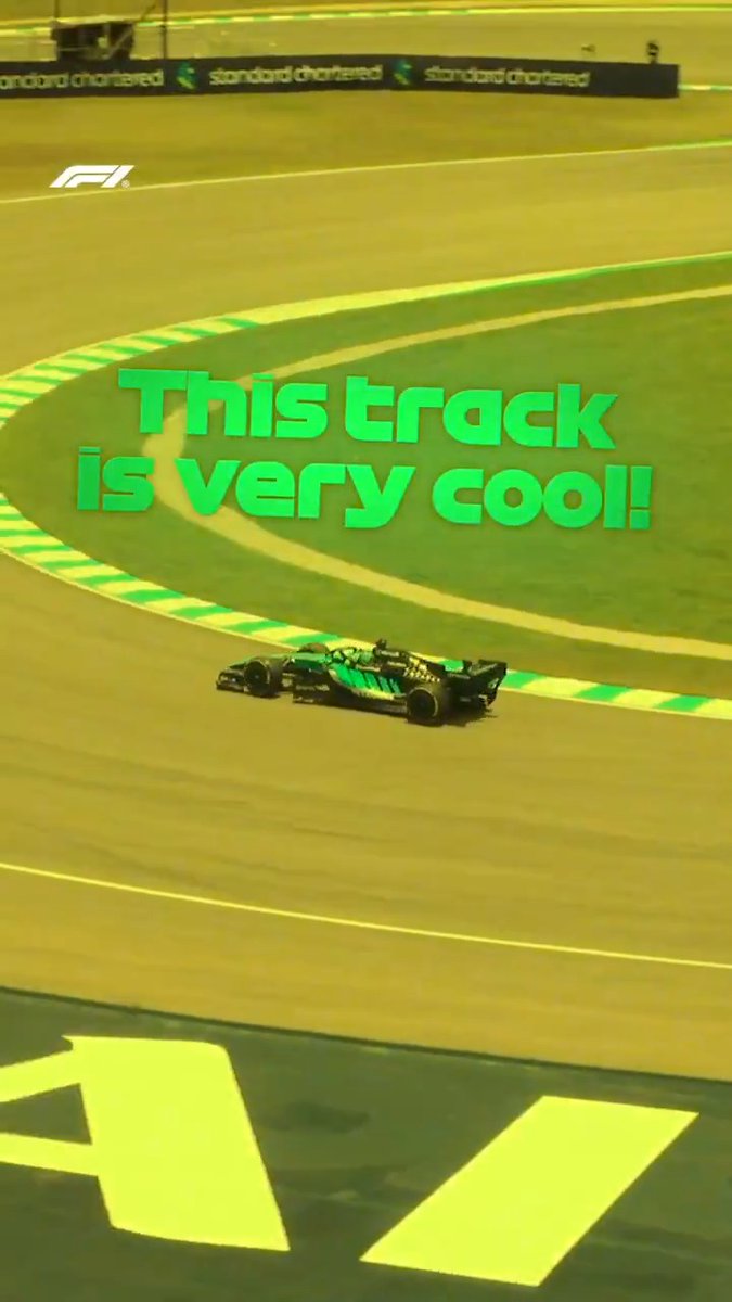 The weather maybe hot but, as George says, this track is very cool 😎 #F1 #BahrainGP