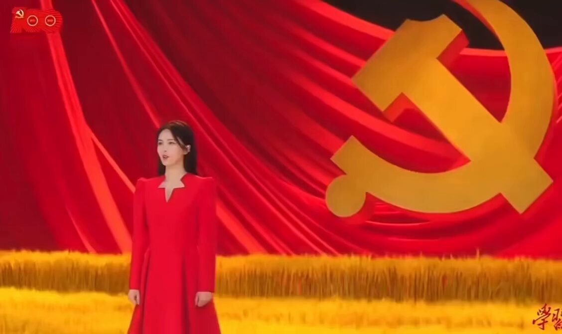 我的老天爷！😭 每个人都唱的这么难听！中共的国庆晚会一年不如一年！