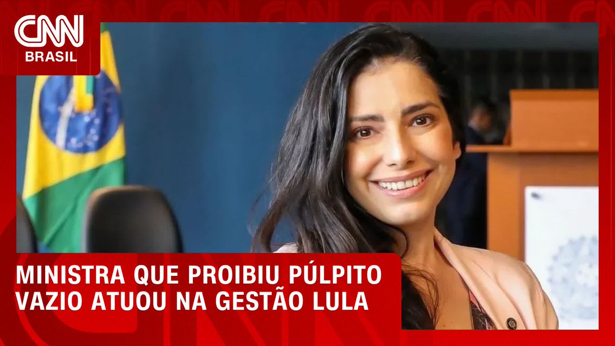 Ministra que proibiu púlpito vazio atuou na gestão Lula; Assista #CNNNovoDia