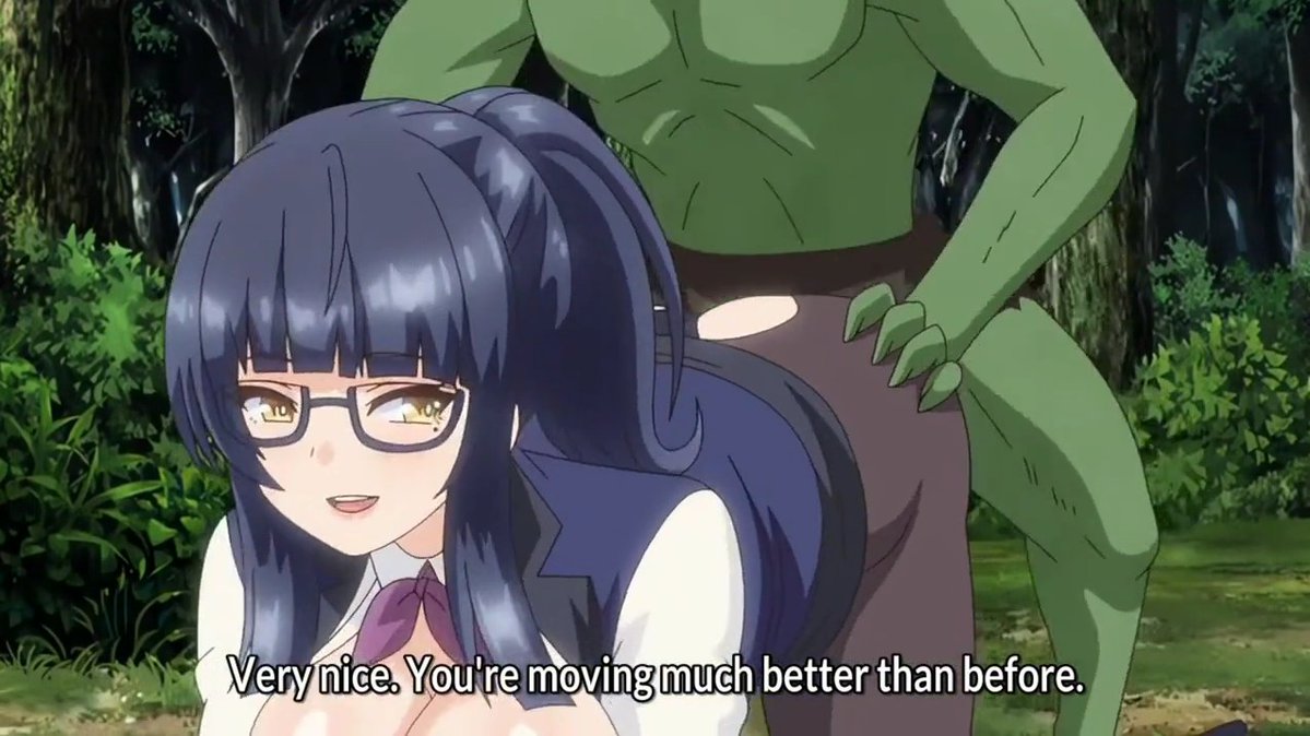 Training a goblin💚 #hentai #goblin #interspecies #nsfw #porn #r34 #nsfwtwt #chudai #anime #milf #outdoors #animated