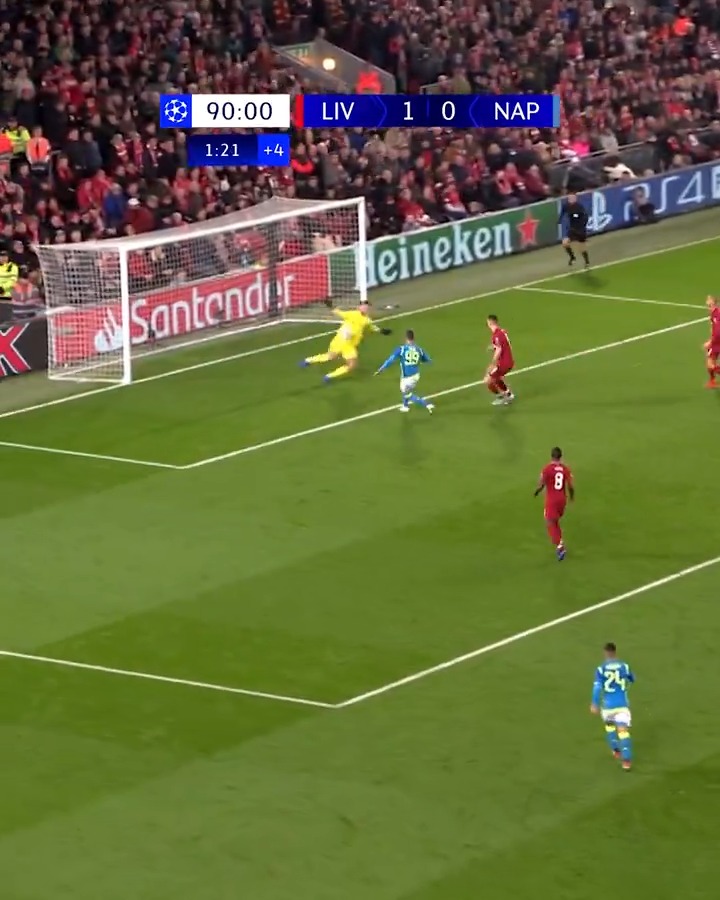 If Napoli score, Liverpool are out... ❌ Six months later, Liverpool are champions of Europe 🏆 #UCL