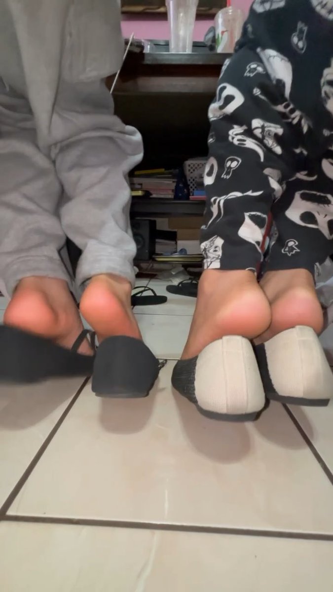 We wore flats today and did 20,000 steps