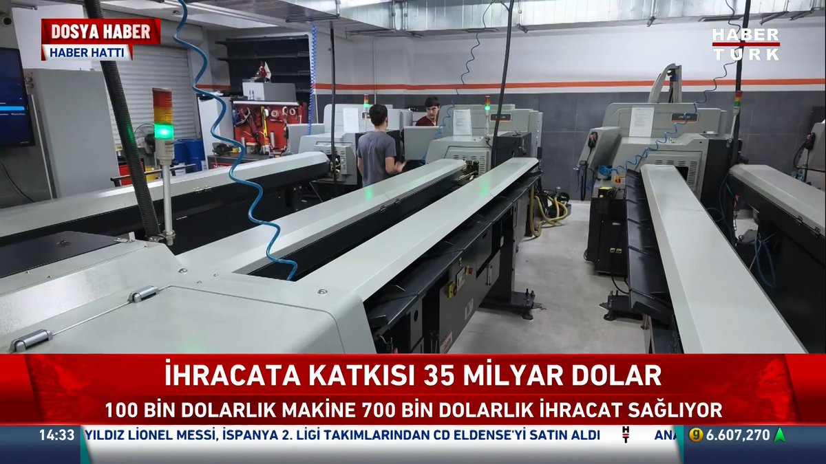 📌İmalat sektöründe ihtiyaç: Metal yaka 100 bin dolarlık makine 700 bin dolarlık ihracat sağlıyor. Metal plastik ve ahşap bu tezgahlarda ürün haline geliyor. DOSYA HABER | Gizem Türemen